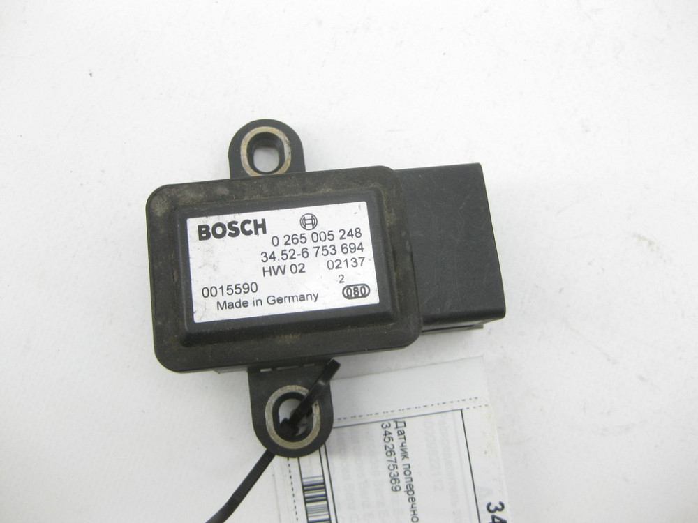 BMW  34526753694 Датчик поздовжнього прискорення BMW 5-Series E39 Одесса - изображение 1