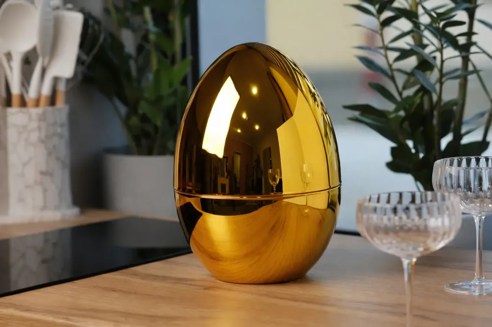 Столовые приборы из нержавеющей стали EGG 24 шт Gold Коломия - фото 5
