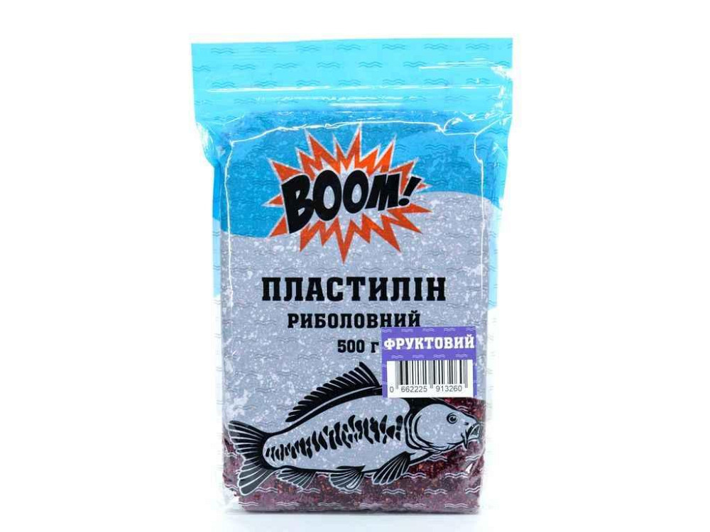 Пластилін Фруктовий 500г ТМ BOOM Київ - фото 1
