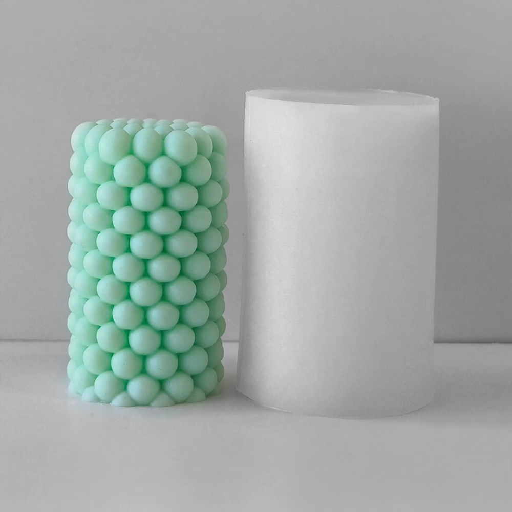 Силиконовая форма для изготовления свечи, молд для изделий из соевого,пчелиного воска и парафина 65 х 65 х 98 мм Каменец-Подольский - изображение 1