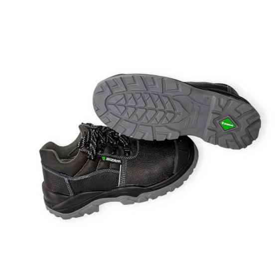 Напівчеревики Boston захисні р 42 шкіра, сталева підноска, 4-х шовні з'єднання, маслобензостійкі Мукачево