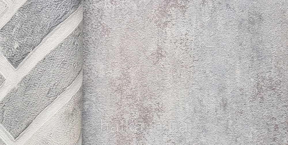 Шпалери вінілові на флізеліні AdaWall Roka 1.06х10 під венеціанську штукатурку блакитні срібло 23111-4 Київ - фото 2