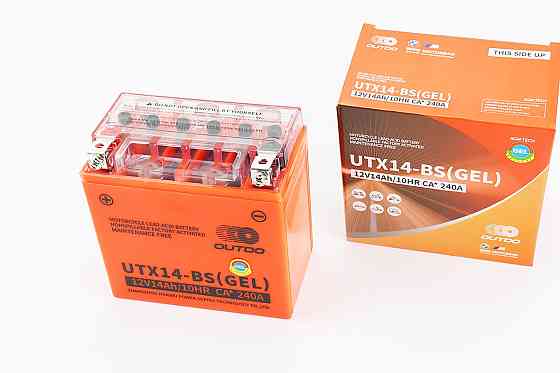 Акумулятор 12V14Ah UTX14-BS GEL (L150*W85*H145mm) Бершадь