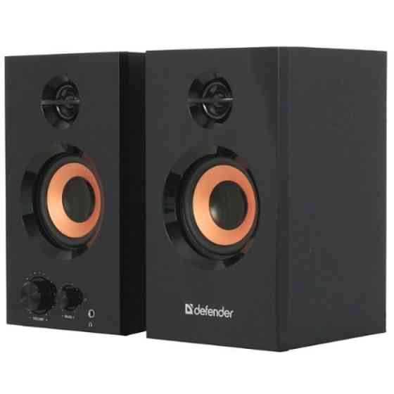 Акустические колонки Defender Aurora S20 (2.0) 2x10W (дерево) Черные Винница