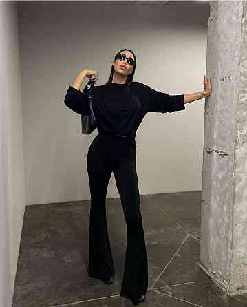 Жіночі базові штани кльош із дайвінгу 46/48 Одеса