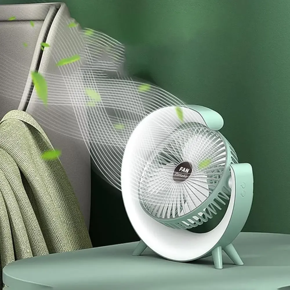 Вентилятор настольный с подсветкой, от USB / Аккумуляторный вентилятор Коломыя - изображение 2