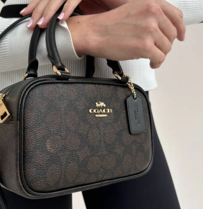 Небольшая женская сумочка на плечо Coach (3537-2) Киев - изображение 1