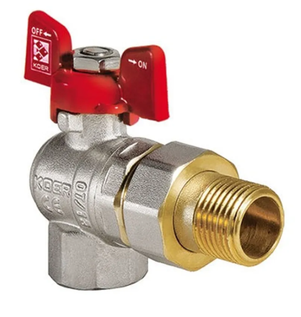 Кран з американкою 3/4" (Koer KR.228) кутовий (KR0018)   ( 24144 ) Харків