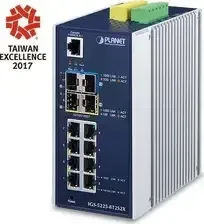 Комутатор Switch Planet IP30 Industrial L2+/L4 8-Port Киев - изображение 1