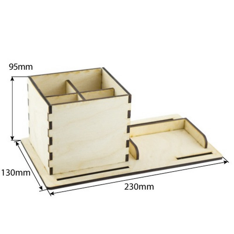 Настільний органайзер для письмового принаддя та візитівок FDPO-008 Вінниця - фото 2