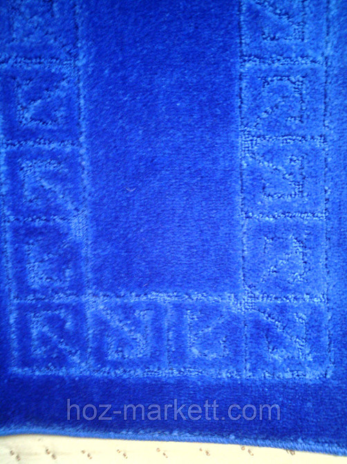 Набор ковриков для ванной и туалета синий производство Турция Харьков - изображение 4