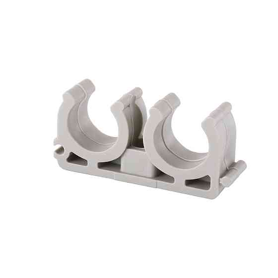 Кріплення подвійне Kalde PPR 20 29051 ( 100 шт в упаковке ) (000016411) Київ