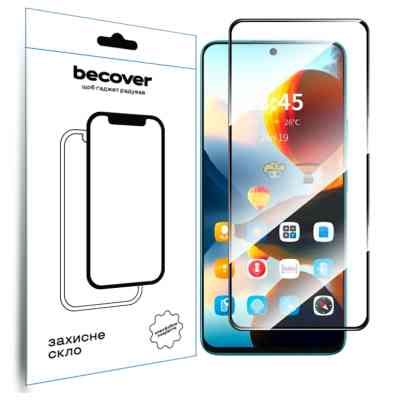 Скло захисне BeCover Infinix Hot 50 Pro (X6881) Black (712488) Вінниця