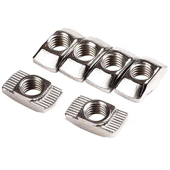 Гайка Т-образна М5, 10 шт для алюмінієвого профілю 20 серії Київ