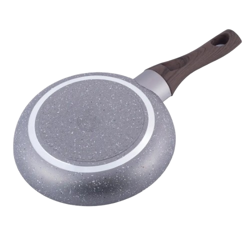 Сковорідка d20см алюміній а/п Grey marble 4112MR KAMILLE Житомир - изображение 2