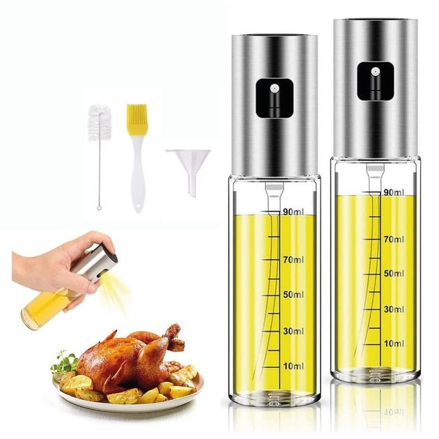 Набір розпилювачів для олії, оцту, соусів 100 мл скляний 2шт Луцк - изображение 2