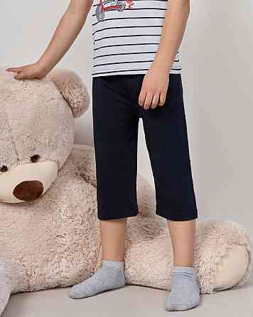 Комплект з капрі для хлопчика Tom John - Смужки Scooter 89156 5-6, Білий Київ