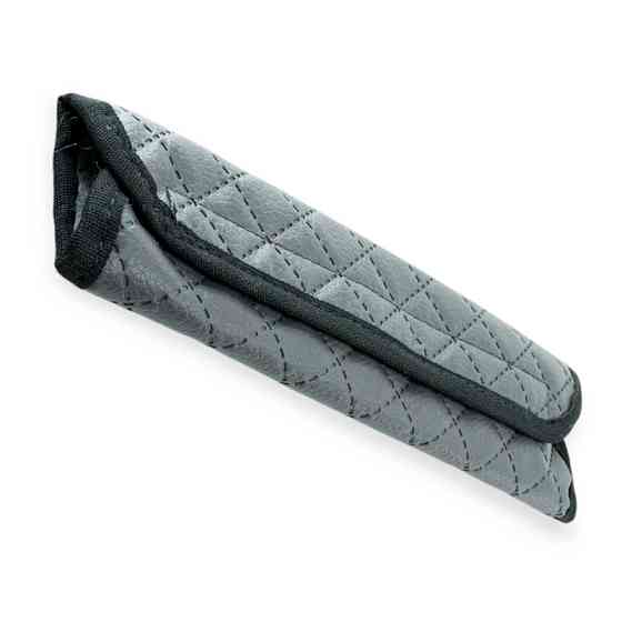 Чехол безопасности s кожзам серый, тисненый ремня Мукачево