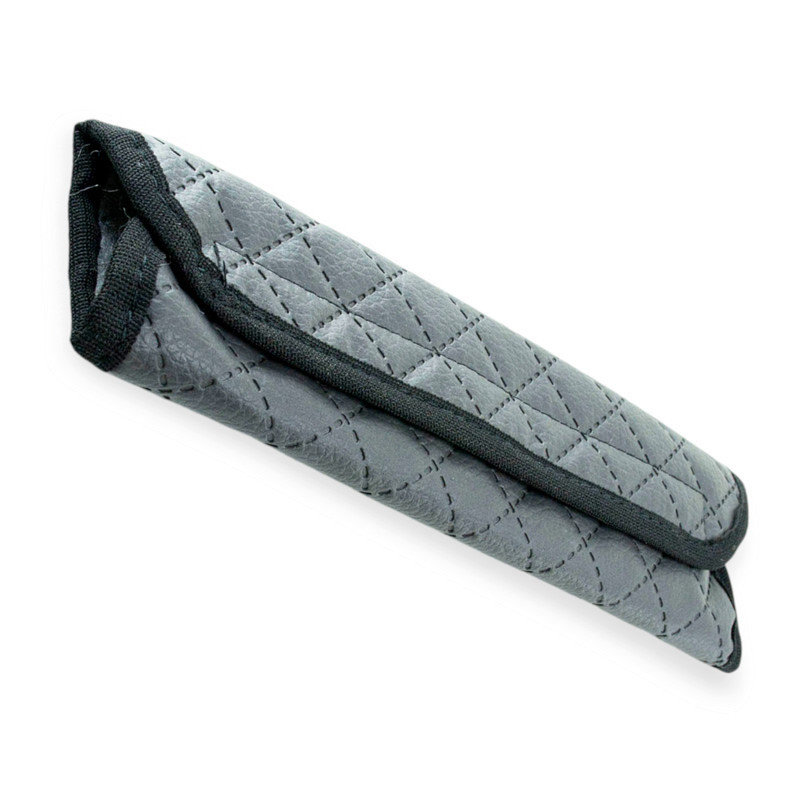 Чохол безпеки s шкірзам сірий, тиснений ременя Мукачево - фото 1