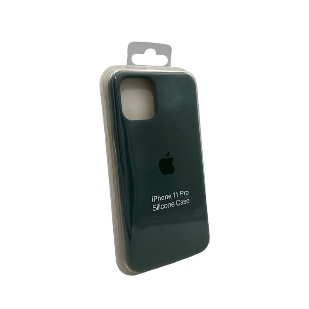 Чохол для смартфона Silicone Full Case AA Open Cam for Apple iPhone 11 Pro кругл 46,Pine Green Киев - изображение 2