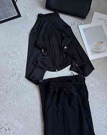 Женский стильный повседневный костюм двойка двунить Одесса