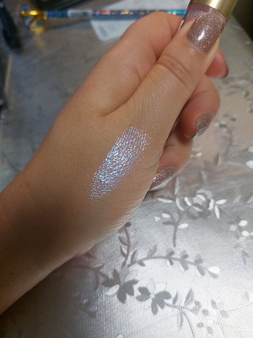 Блеск для губ с блестками 3.5 г розово-голубой Киев - изображение 2