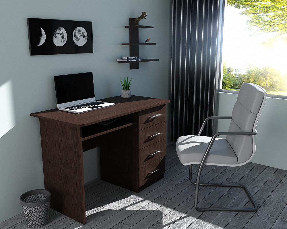 Стіл письмовий СП-1 №11, Венге Магія, 1100/550/760 Львів - фото 1