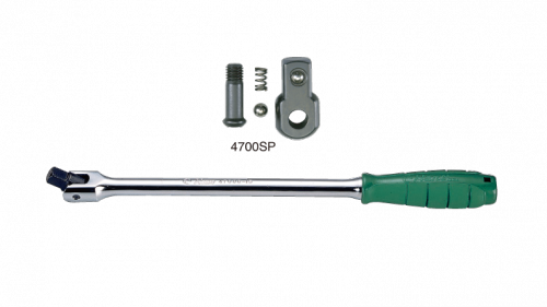 Вороток с карданом 1/2"DR, 450мм, 820гр. HANS Винница