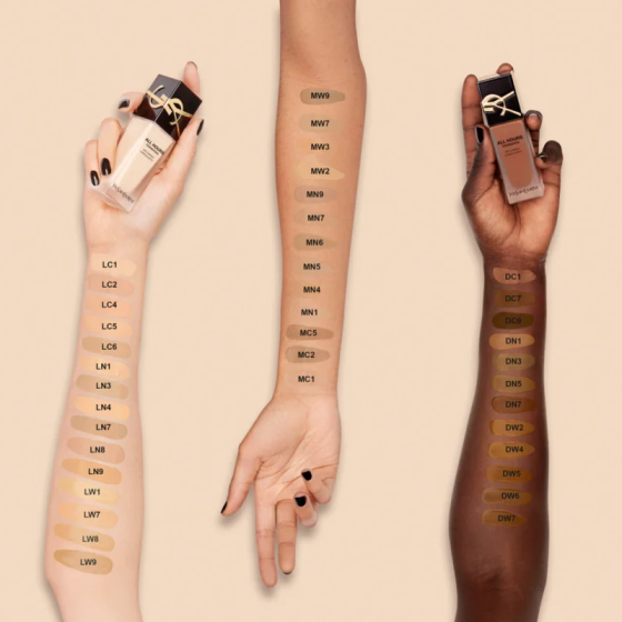 Стійка тональна основа Yves Saint Laurent All Hours Encre de Peau Foundation MN7 Слов'янськ