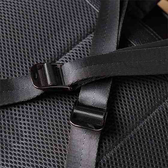 Чоловічий рюкзак з натуральної шкіри Vintage 23052 Чорний Київ