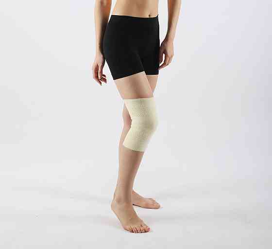 Бандаж шерстяной для коленного сустава SMT10, эластичный бандаж на колено XXL Каменец-Подольский