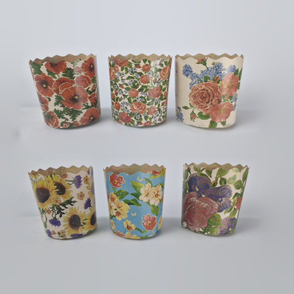 Форми для Пасок 150 гр d70 h85 Квіти 50 шт/пач. Харків - фото 1