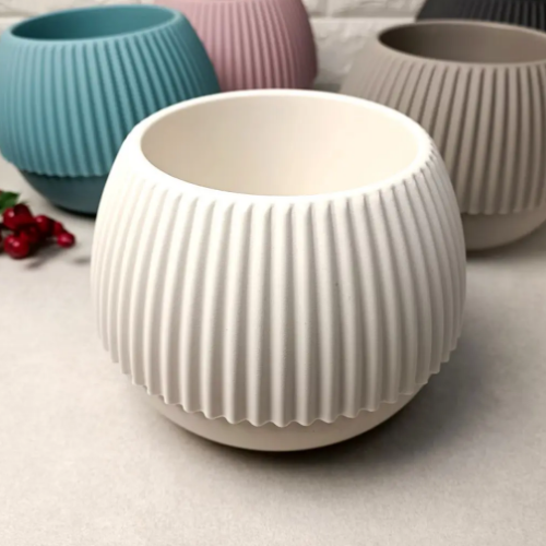 Вазон Бохо 17см біла троянда Алеана Житомир