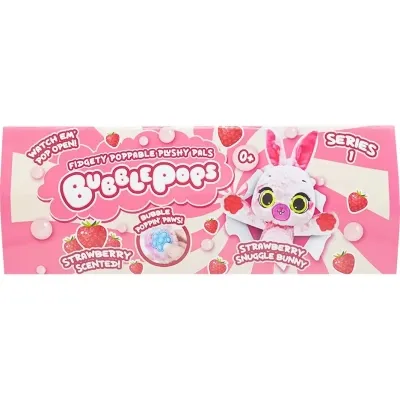 М&apos;яка іграшка Bubble Pops Полуничне зайченя 20 см (2402005/4) Вінниця