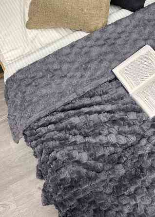 Плед-покривало 210х210 см (+-5см) Соти Сірий (87-205) Київ