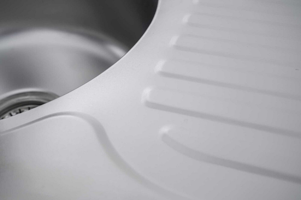 Кухонна мийка з нержавіючої сталі Valeso САТИН 6745 (0,8/180 мм) Коломыя - изображение 3