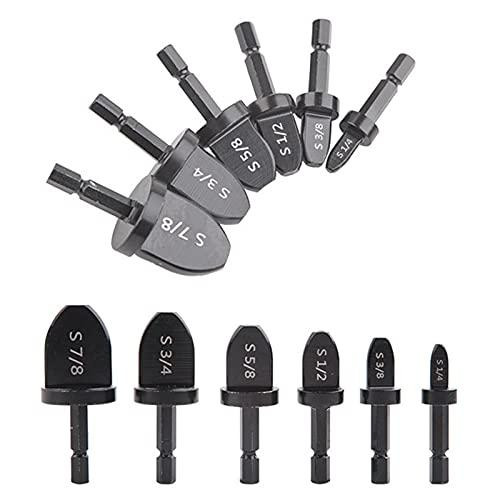 Набір розширювачів мідних труб 6 шт з фаскою, для шуруповерта, розвальцьовування труб і трубок Київ - фото 8