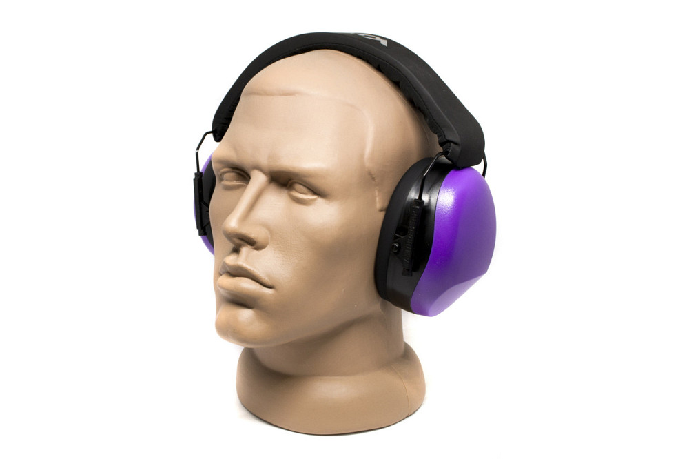 Навушники протишумні захисні Venture Gear VGPM8065C (захист слуху SNR 26 дБ, беруші в комплеті), фіолетові Запоріжжя - фото 9