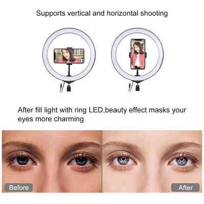 Набір блогера Puluz Ring USB LED lamp 10&quot;+ tripod 1.1m (PKT3053B) Вінниця