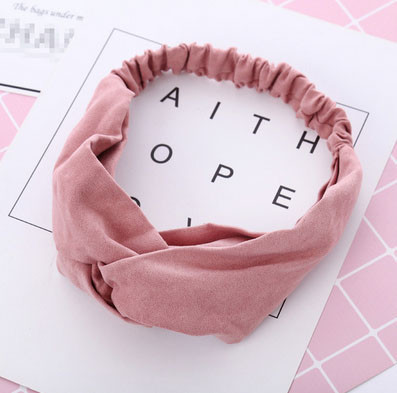Пов'язка для волосся на голову рожева Київ - фото 1