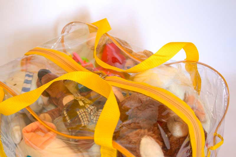 Сумка в пологовий будинок / для іграшок K005-yellow (Жовтий) Суми - фото 2