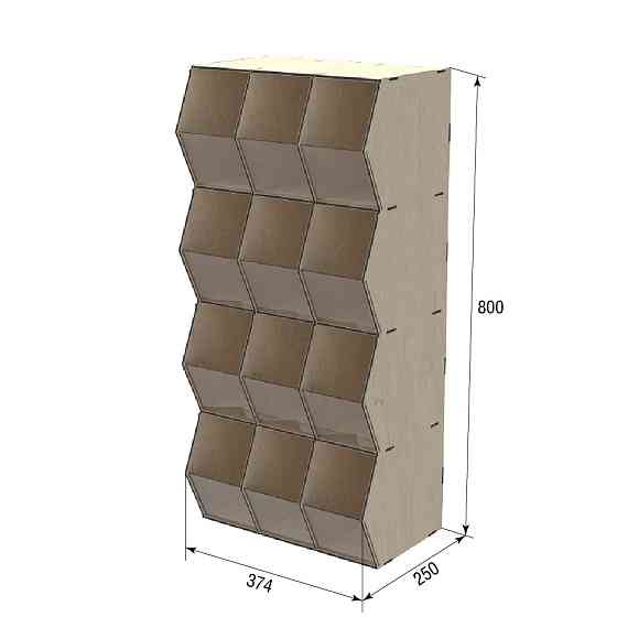 Диспенсер EKOSTAR для цукерок, снеків, горіхів, круп на 12 комірок Київ