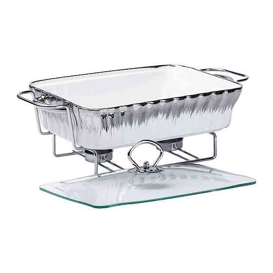 Yiwu Марміт 1,5 л прямокутний порцелянаовий марміт з підігрівом Коломыя