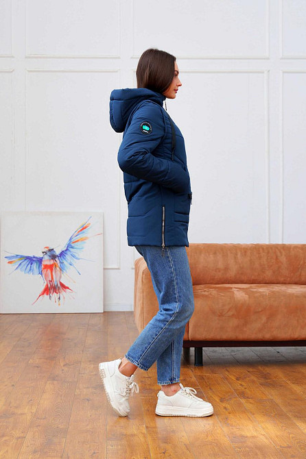 Женская демисезонная куртка трансформер.  Курточка жилет весна-осень 44-58р Киев - изображение 4