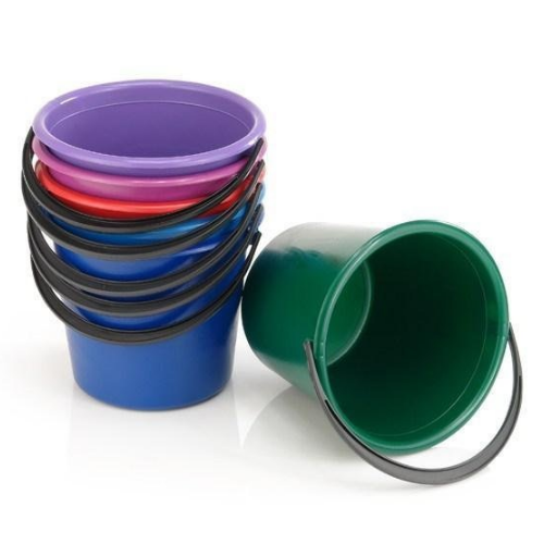 Ведро хозяйственное 14л пластик темный ЭК Алеана Житомир - изображение 1