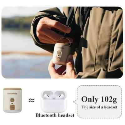 Насос для надувних меблів Naturehike CNK2300DQ022 + нічник + вентилятор, бежевий (6976507665971) Вінниця