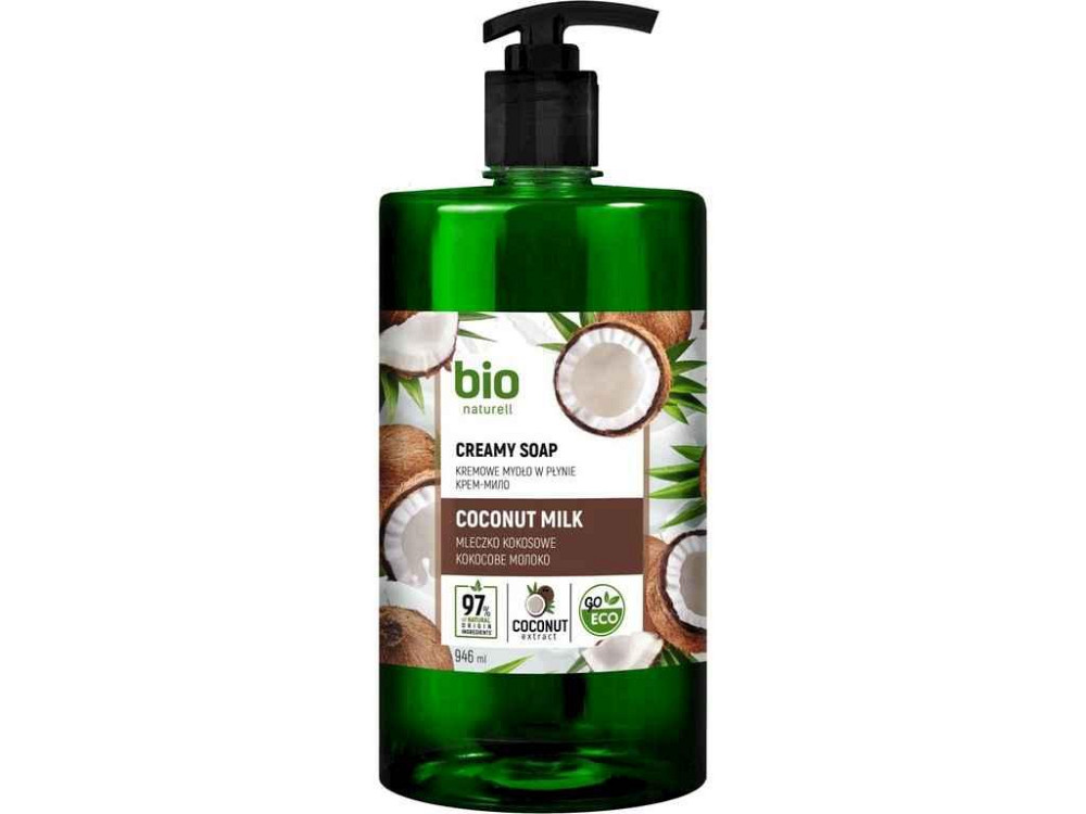 Крем-мило 946мл Coconut milk (дозатор) ТМ BIO NATURELL Киев - изображение 1