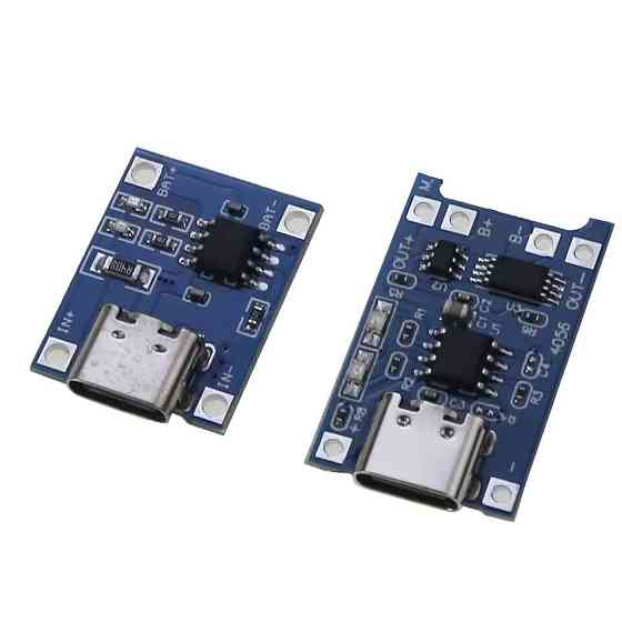 Зарядний модуль для Li-ion батарей USB Type-C з захистом Київ