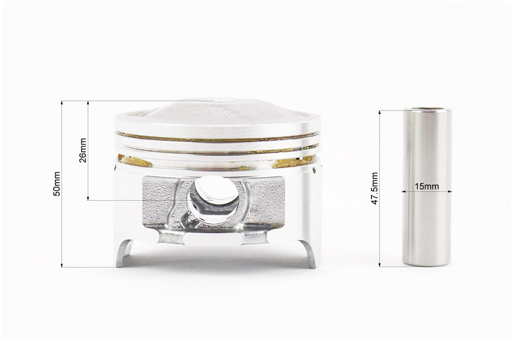 Циліндр к-кт (ЦПГ) CB200cc Ø63,5мм (висота циліндра 69мм, палець 15мм) FENGRI Київ - фото 6