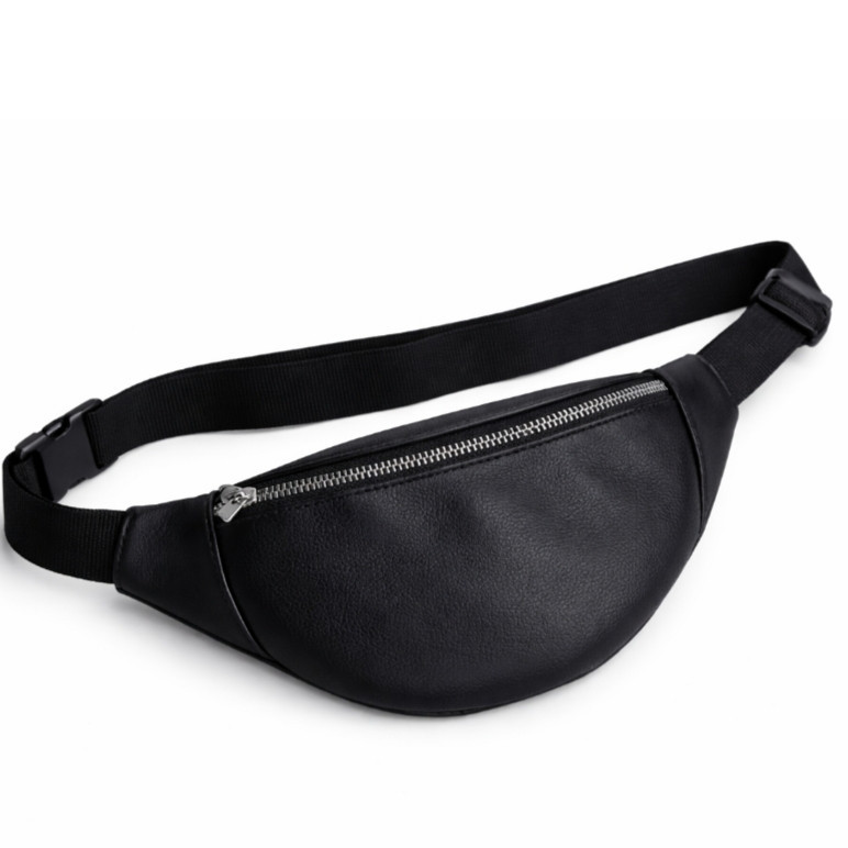 Сумка жіноча бананка чорна поясна сумка Київ - фото 7